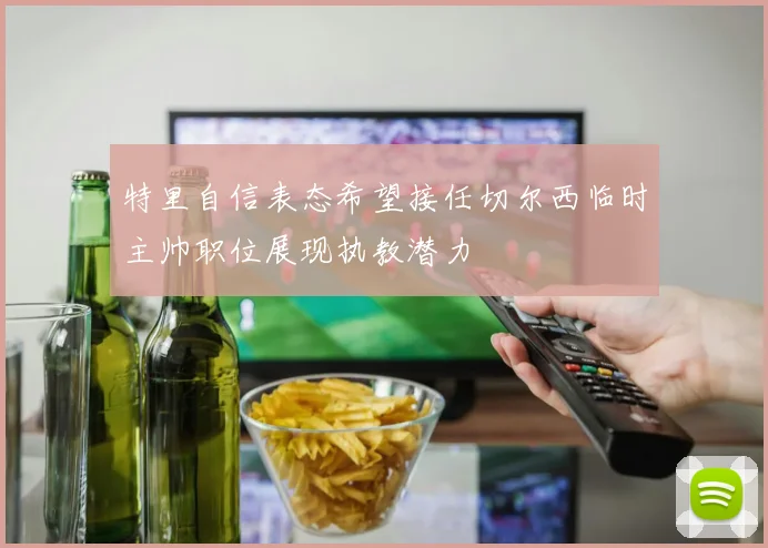 特里自信表态希望接任切尔西临时主帅职位展现执教潜力